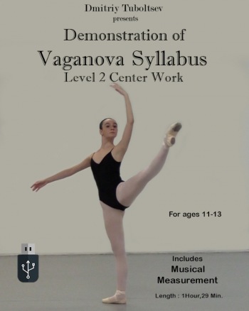 Demonstration of the Vaganova Level 2 Syllabus with the Musical Measurement - Ages 11 - 13